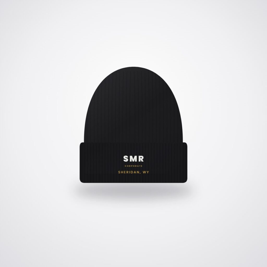 SMR Knit Beanie — Black