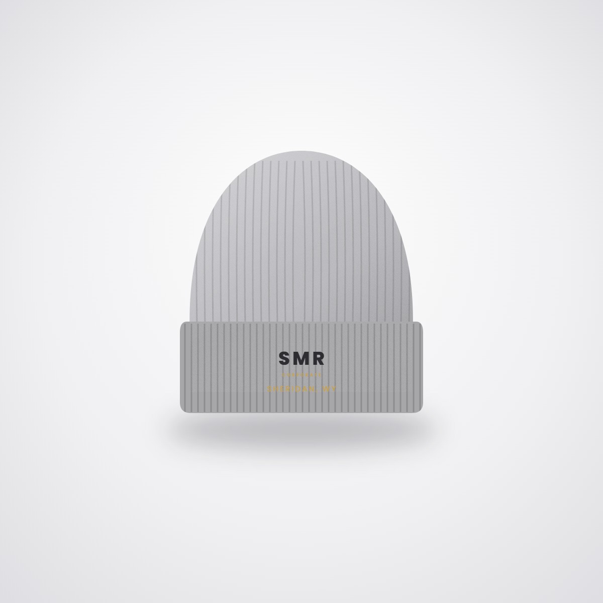 SMR Knit Beanie — Heather Grey