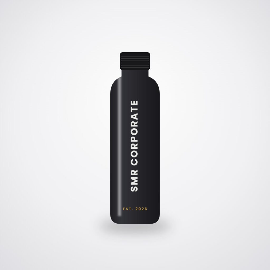SMR Steel Bottle — Black