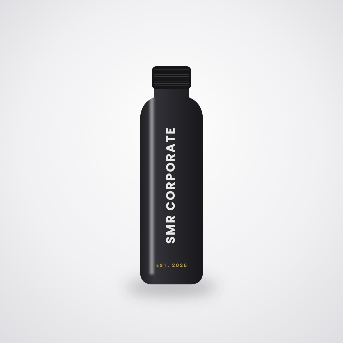 SMR Steel Bottle — Black