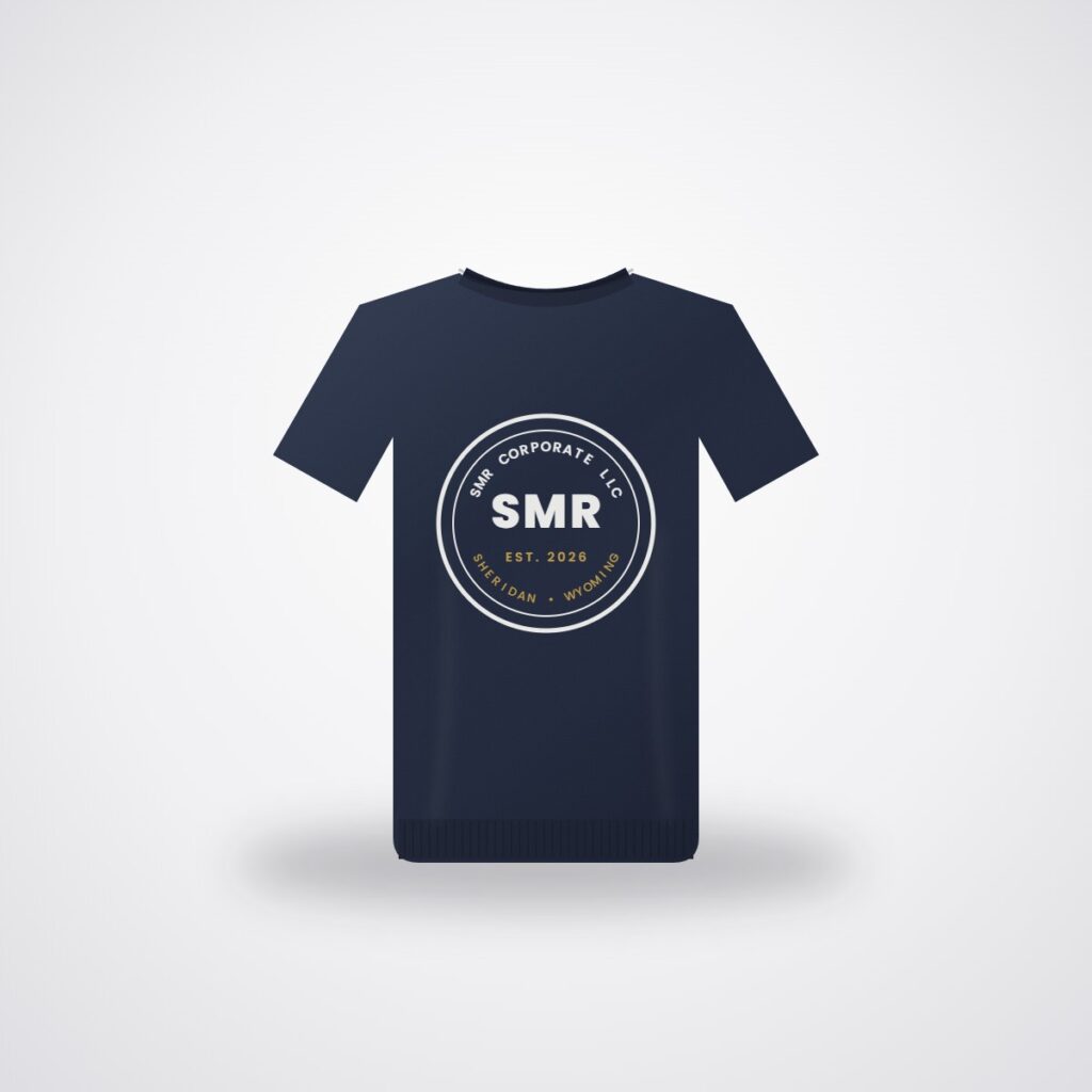 SMR Crest Crewneck — Navy