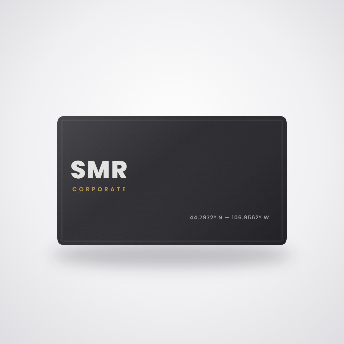 SMR Desk Mat XL — Charcoal