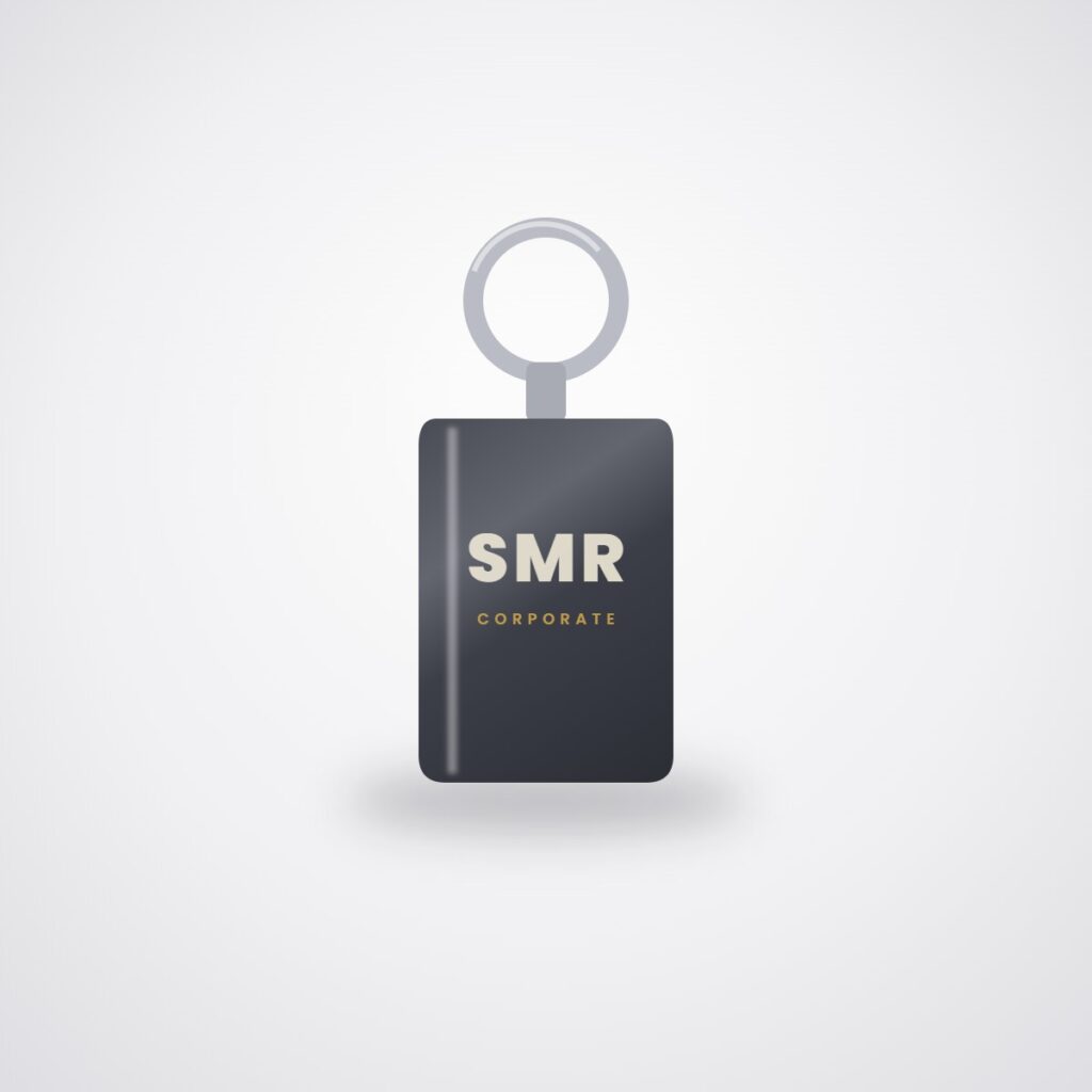 SMR Metal Keychain