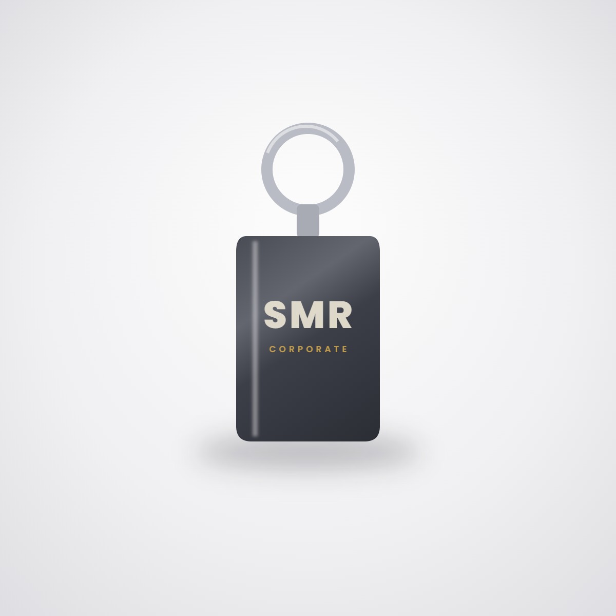 SMR Metal Keychain