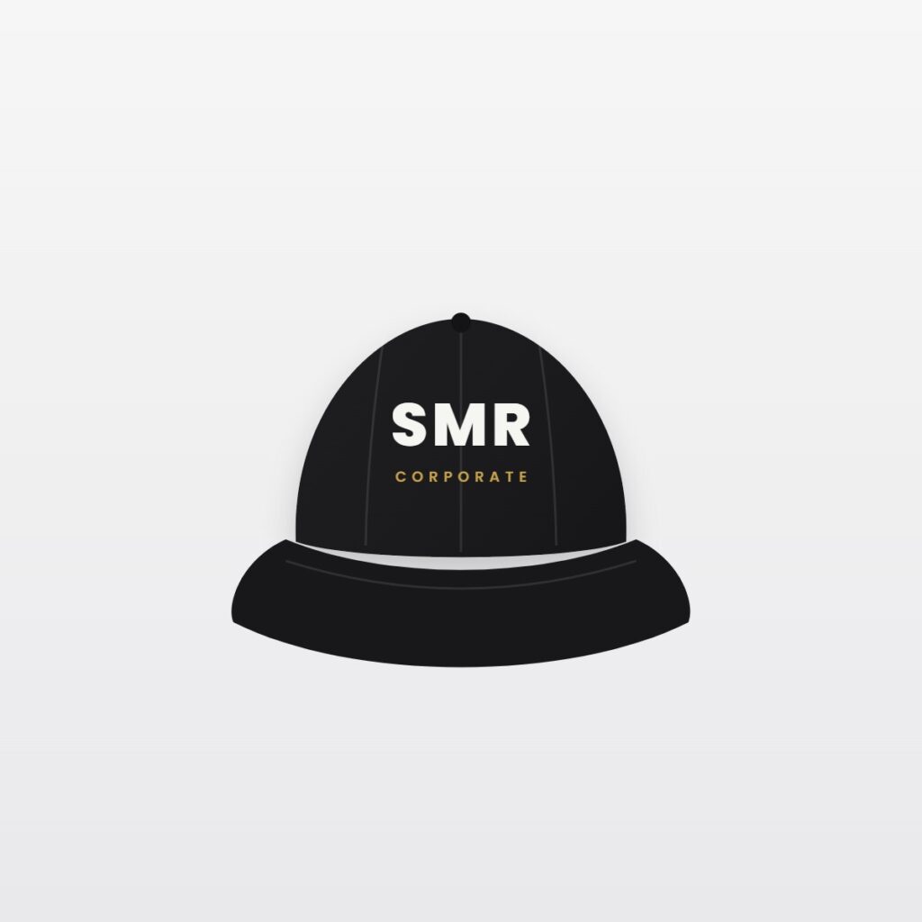 SMR Logo Cap — Black