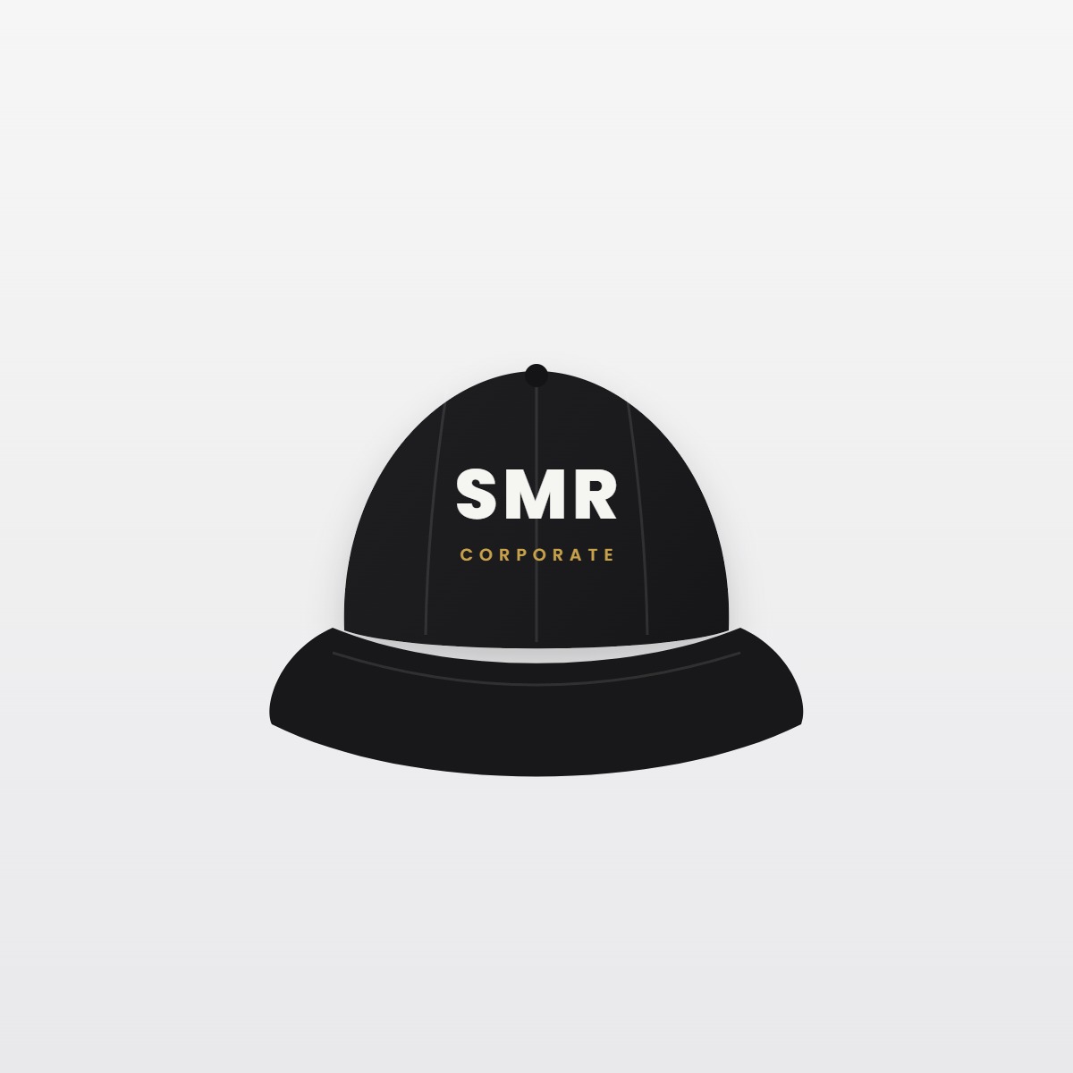 SMR Logo Cap — Black