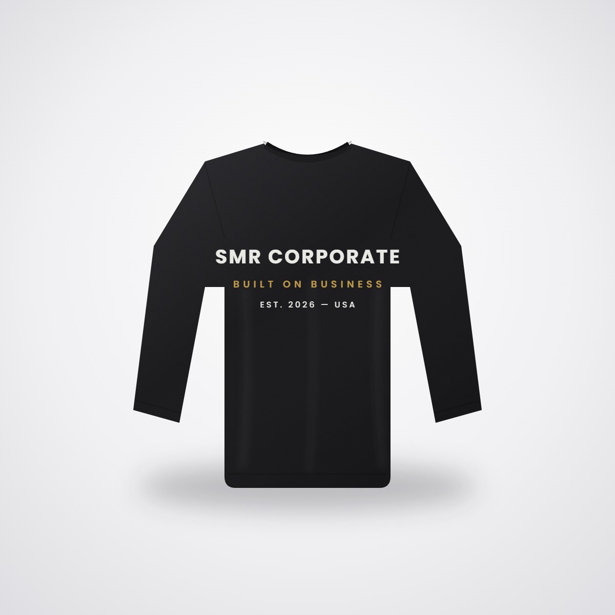 SMR Long Sleeve Tee — Black