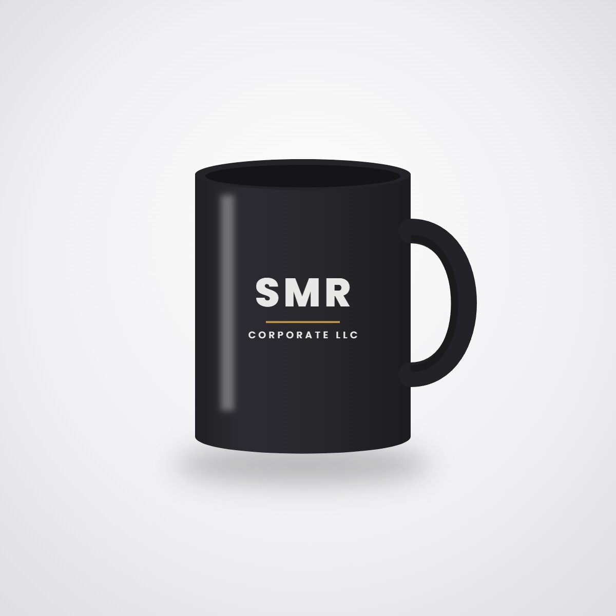 SMR Ceramic Mug — Matte Black