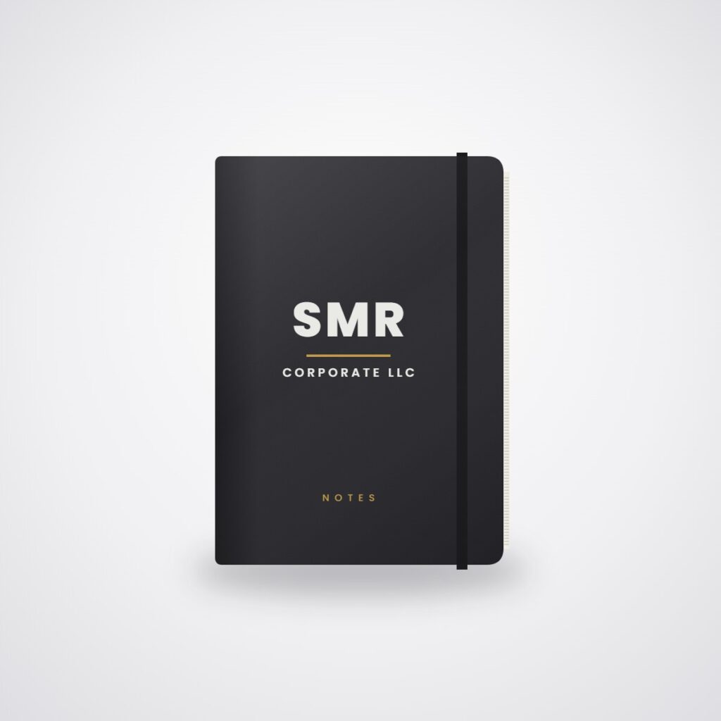 SMR Hardcover Notebook A5 — Charcoal