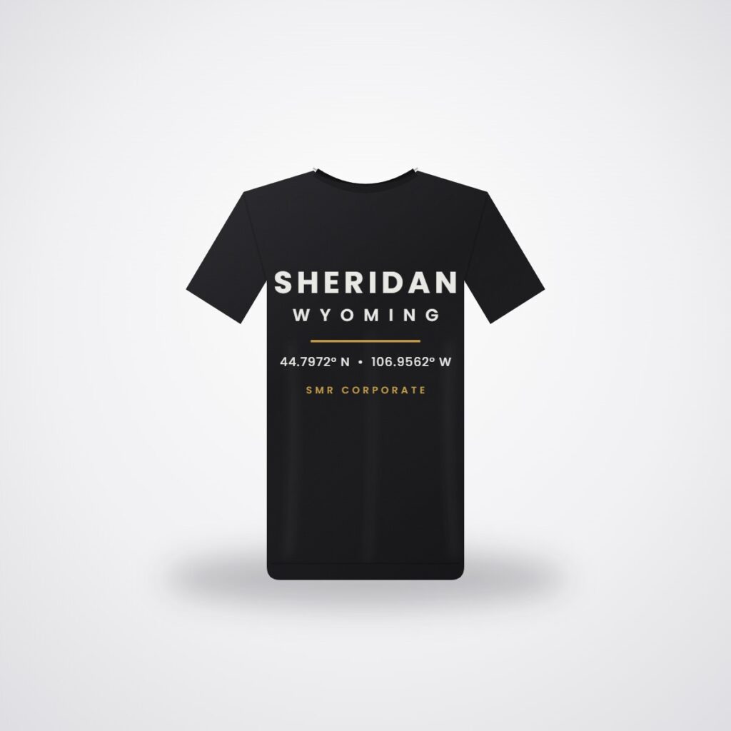 Sheridan Coordinates Tee — Black