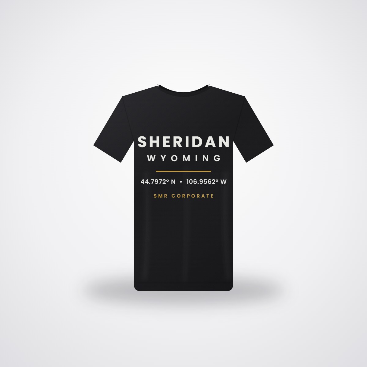 Sheridan Coordinates Tee — Black