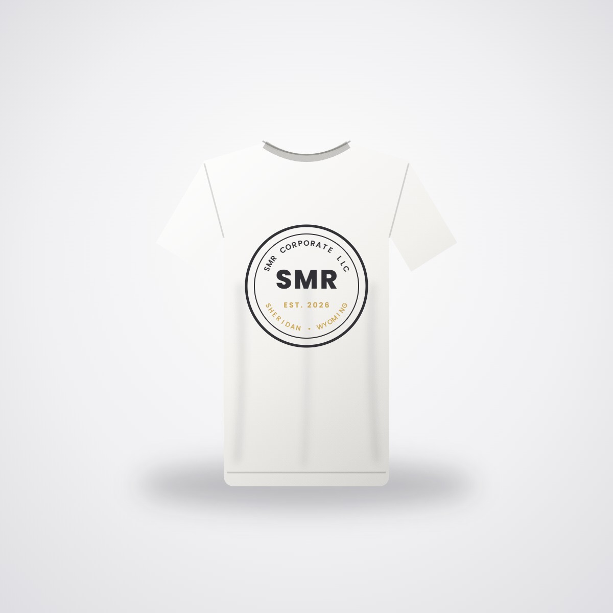 SMR Crest Tee — White