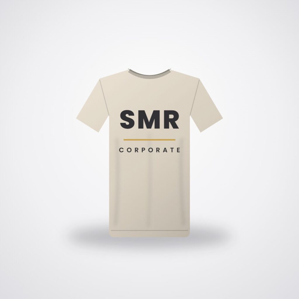 SMR Monogram Tee — Sand