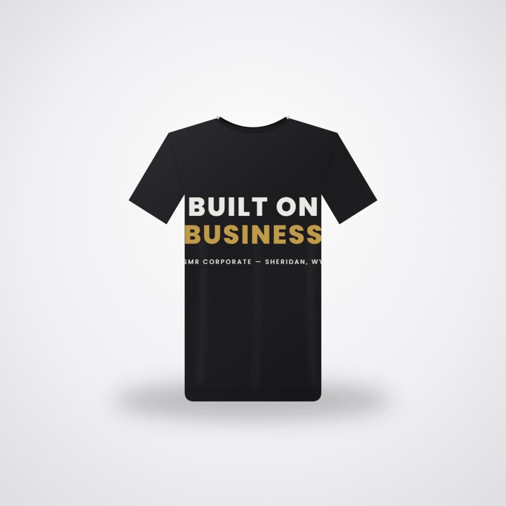 Built on Business Tee — Black