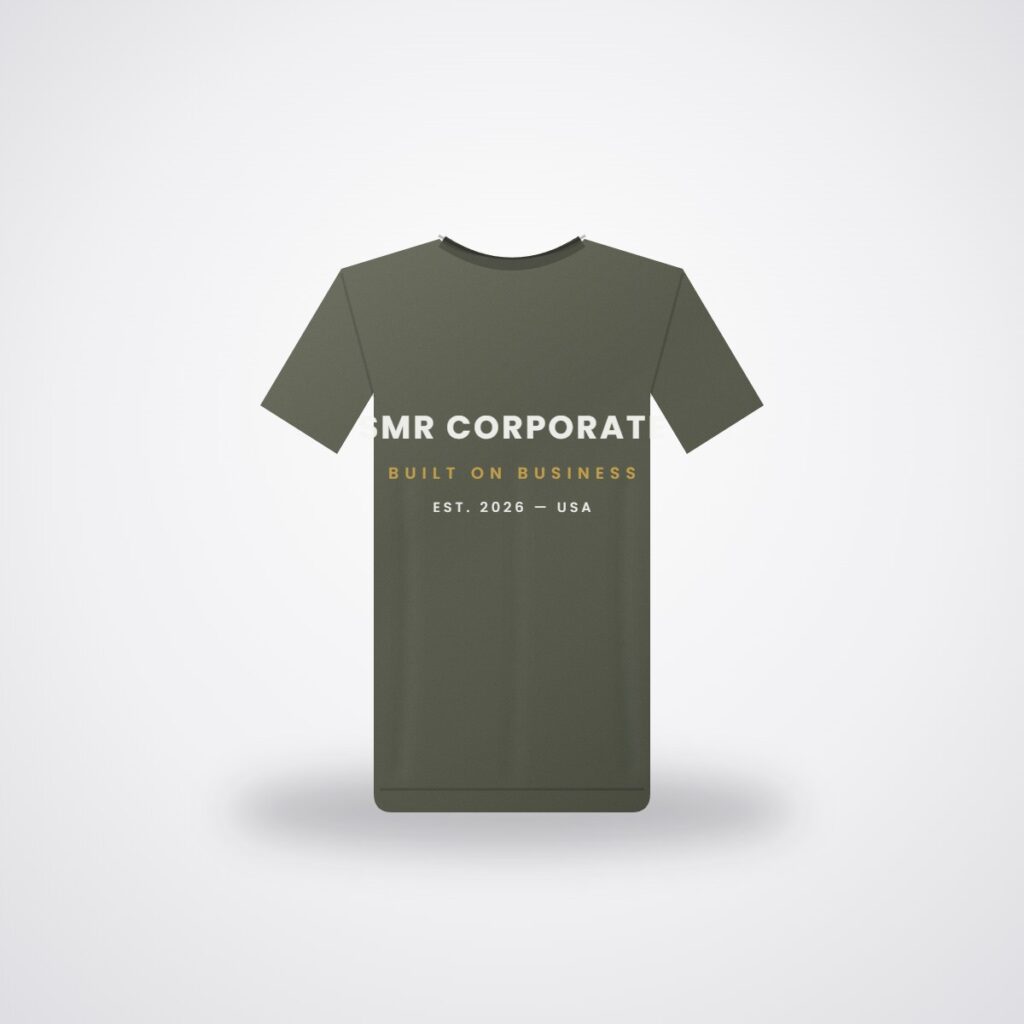 SMR Wordmark Tee — Olive