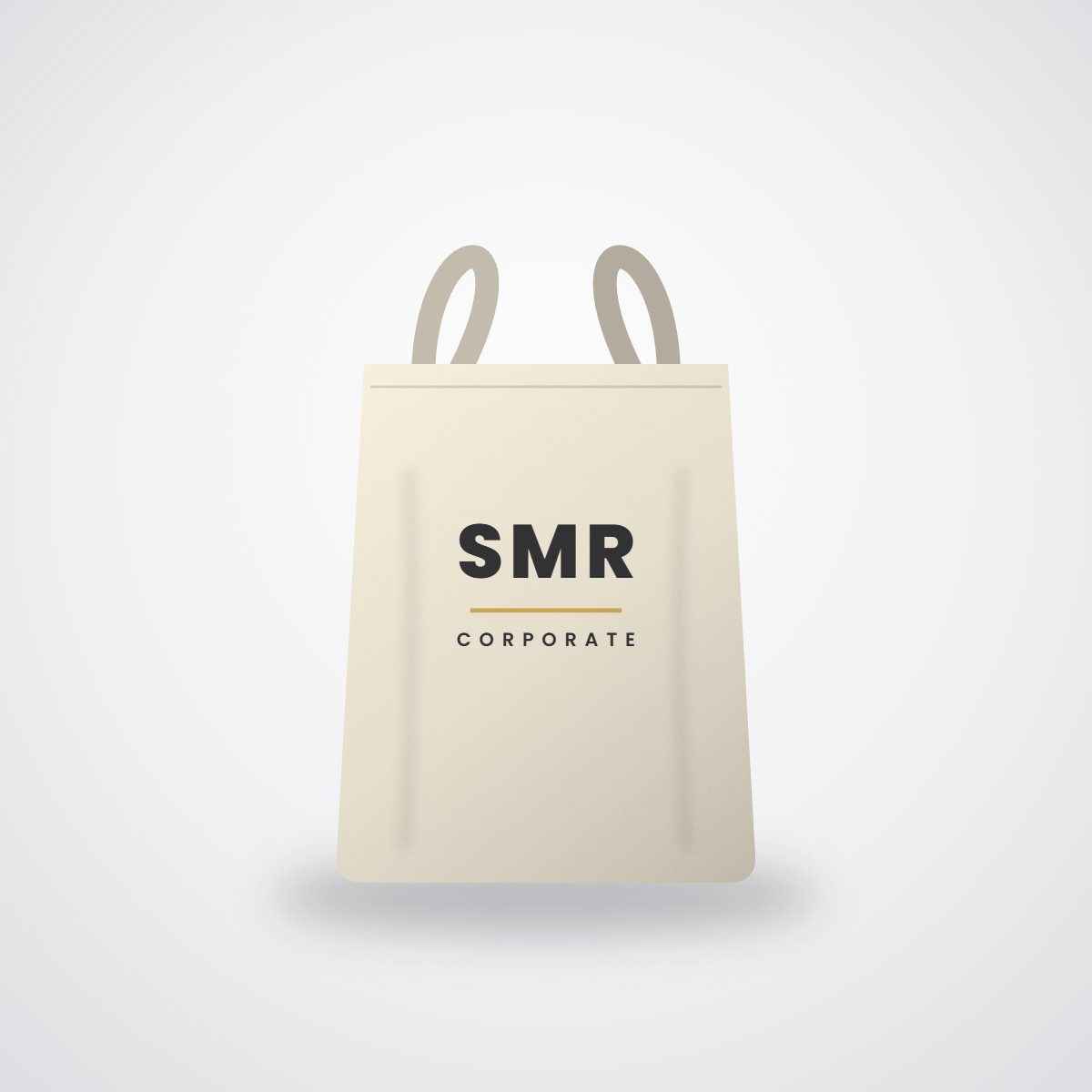 SMR Canvas Tote — Natural